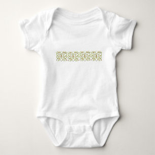 Body Aquarelle motif champignon et papier d'emballage d