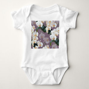 Body Aquarelle orchidée lavande foncée.