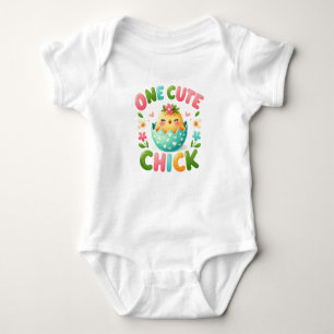 Body Aquarelle pastel une fleur de poulette mignonne