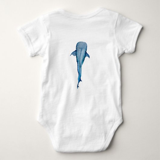 Body Aquarelle requin (Dos)