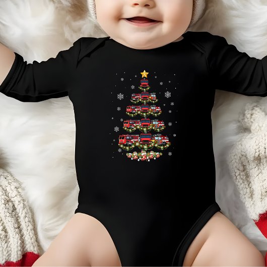 Body Arbre de Noël du camion pompier