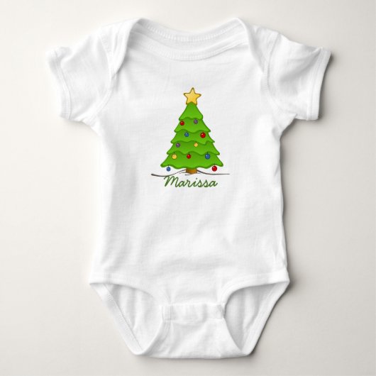 Body Arbre de Noël personnalisé (Devant)