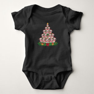 Body Arbre de Noël Vache Drôle Amateur de Vaches Noël