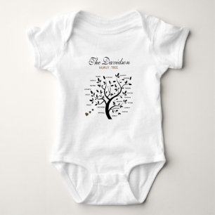 Body Arbre généalogique personnalisé (20 noms)