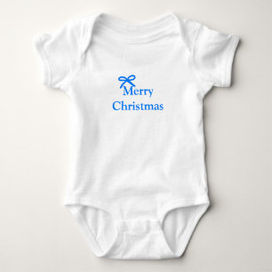 Body Arc bleu joyeux Noël cadeaux famille simple moder