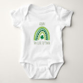 Body Arc en ciel de St. Patrick | Happy Whimsical Shamr (Devant)