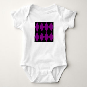Body arléquin noir violet