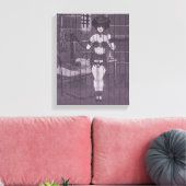 Body Armor - Wrapped Canvas Afdruk (Insitu (Woonkamer))