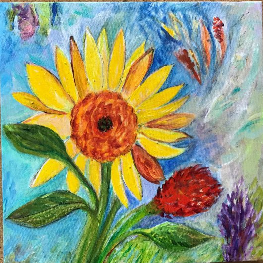 Body Art Abstrait Floral Baby Bodysuit