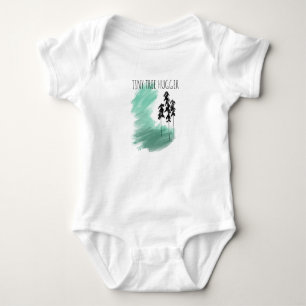 Body art de l'arbre vert scandinave simple moderne ment
