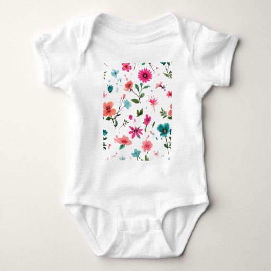 Body Art floral dynamique (Devant)