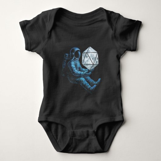 Body Astronaute avec dés de Lune (Devant)