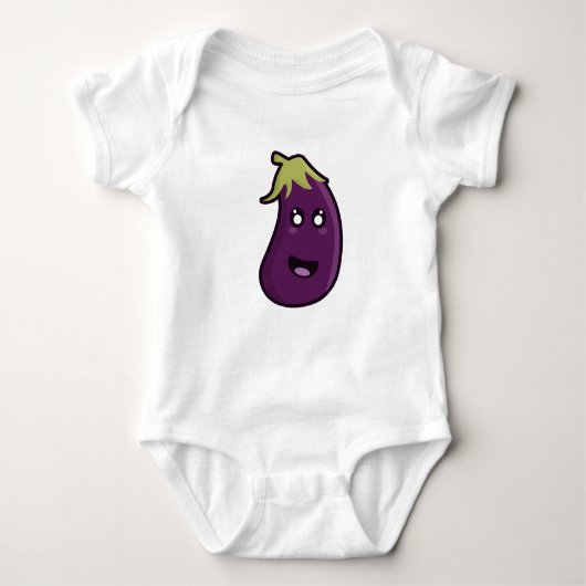 Body Aubergine de Kawaii (Devant)