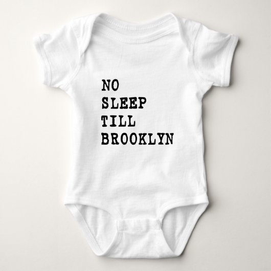 Body Aucun sommeil ne labourent Brooklyn ! (Devant)