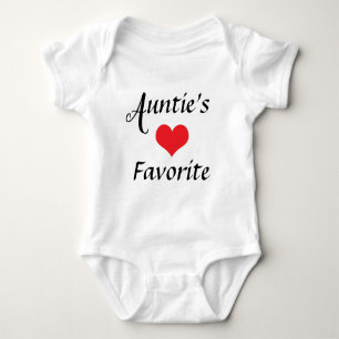 Body Auntie Niece Nephew Favorite Nickname Newborn Cute