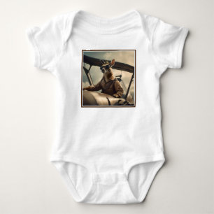 Body Aussie Kangaroo Avion Pilote,