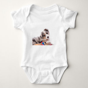 Body Australian shepherd puppy
