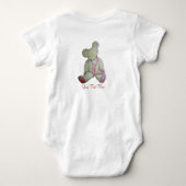Body avec photo de mignon vieil ours en peluche (Dos)