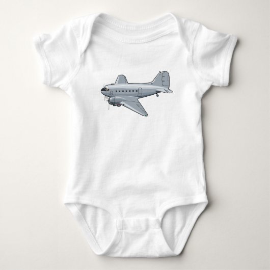 Body Avion rétro de dessin (Devant)