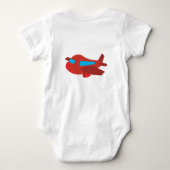 Body Avion rouge et bleu (Dos)