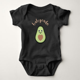 Body Avocado avec coeur baby-cado pour un bébé