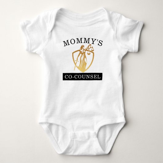 Body Avocat Maman Co-conseil Baby Gift (Devant)