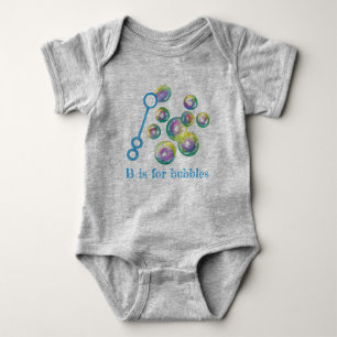 Body B est pour Bubbles Rainbow Bubble Wand Alphabet AB
