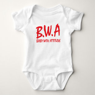 Body B.W.A. Bébé avec la conception de T-shirt