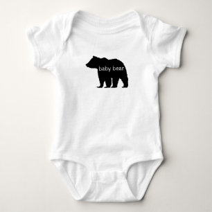Body Baby Bear Black Bear Bodysuit bébé