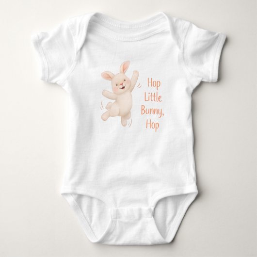 Body Baby Bodysuit – Hop Little Bunny, Hop (Devant)
