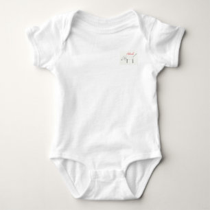Body Baby bodysuit with little dog design