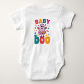 Body Baby Boo Octobre Nouveau-né Pastel Ghost Hallowen (Dos)