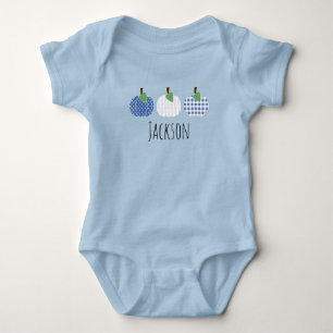 Body Baby Boys Blue Citrouille Trio