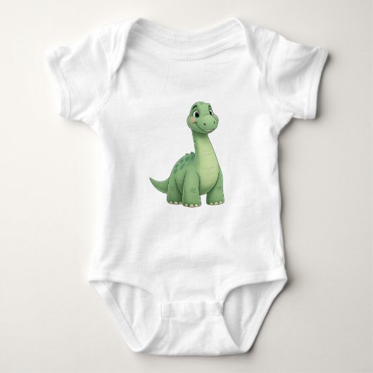 Body Baby Dinosaur Jersey Bodysuit - Comfort and Style  (Devant)