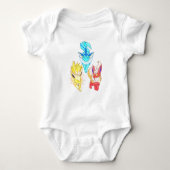 Body baby Evolution evoli Pokemon Romper (Voorkant)