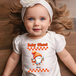Body Baby Ghost Nom personnalisé Halloween Conception c