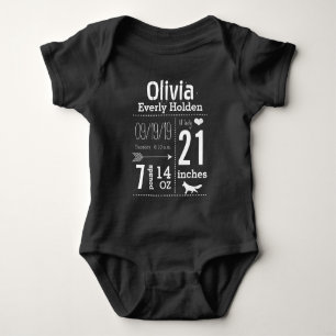 Body Baby Girl Birth Record Lil' Lady Fox