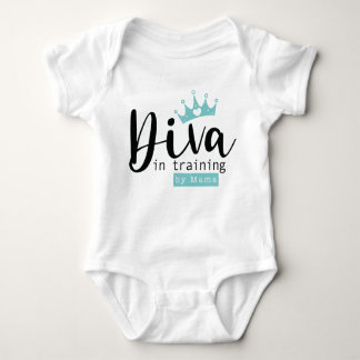Body Baby Girl Diva en formation par Mama bodysuit