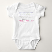 Body Baby Girl First Java Programme (Devant)