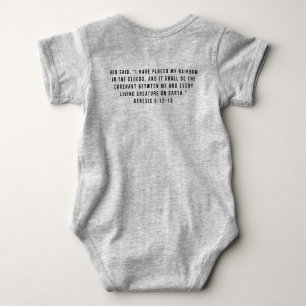 Body Baby Grey Snap Tee La Promesse de Dieu