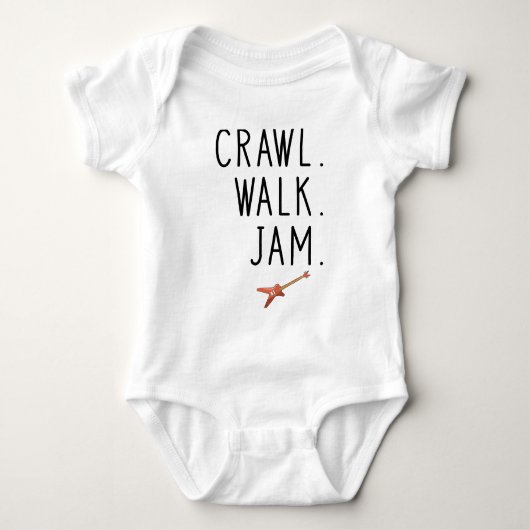 Body Baby Guitar Rock Music - Crawl Walk Jam Guitar (Devant)