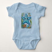 Body Baby Jersey Bodysuit Starfish (Devant)