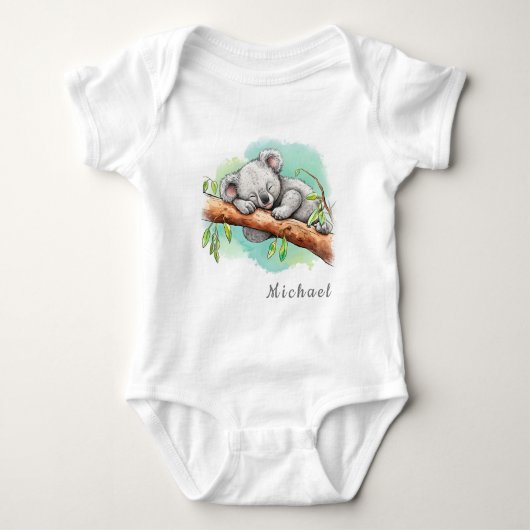 Body Baby Koala Baby Bodysuit (Devant)
