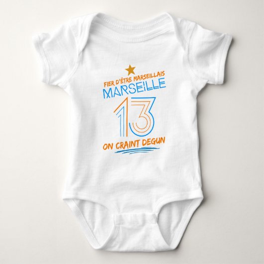 Body baby - Marseille 13 Romper (Voorkant)