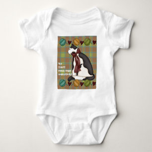Body Baby My First Christmas Kitty Chat sur Plaid