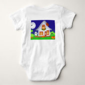 Body Baby One Piece avec image d'Halloween (Dos)