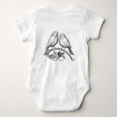 Body Baby outfit with seahorse (Dos)