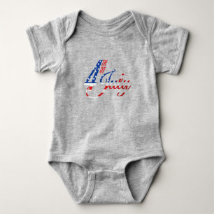 Body Baby Patriotic USA Baby Bodysuit