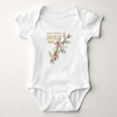 Body Baby`s First Christmas Holly Winter Foliage (Devant)