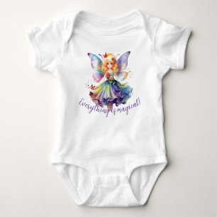 Body Baby Shirt Tout est Magique Fairy Bodysuit